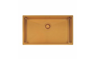 Bacha Tramontina Quadrum 94000 1c Rect. 70x40cm Dorado Bacha Tramontina Quadrum 94000 1c Rect. 70x40cm Dorado