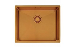 Bacha Tramontina Quadrum 94007 1c Rect. 50x40cm Dorado Bacha Tramontina Quadrum 94007 1c Rect. 50x40cm Dorado