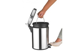 Basurero Tramontina 94538 Acero Inox. Tapa Pedal 3L Basurero Tramontina 94538 Acero Inox. Tapa Pedal 3L