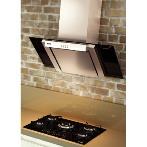 Placa de Cocina Tramontina a Gas 5 Hornallas 69cm Negro