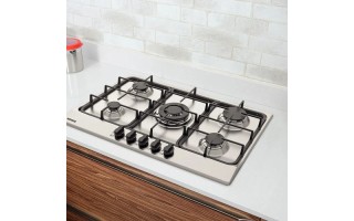 Placa de Cocina a Gas Tramontina Cooktop 94716 5H 75cm Placa de Cocina a Gas Tramontina Cooktop 94716 5H 75cm