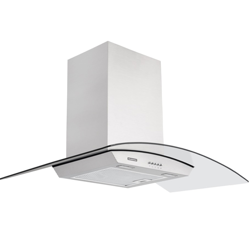 Extractor Campana Tramontina 95800 de Pared 90cm Vidrio