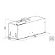 Extractor Tramontina Incasso 95801 Empotrable 75cm Inox