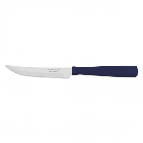 Cuchillo para Asado Tramontina New Kolor 23160 Azul 3u