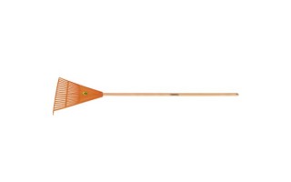 Escoba de Jardin Tramontina Plástica 18di Naranja Escoba de Jardin Tramontina Plástica 18di Naranja