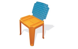 Mesa para Niños Tramontina Versa 92340 Naranja y Azul Mesa para Niños Tramontina Versa 92340 Naranja y Azul