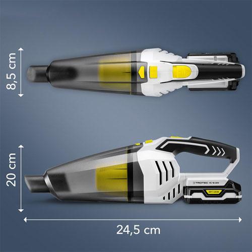 Aspiradora a Batería Trotec VC Polvo y Líquido 20V