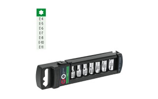 Llaves Tubo Torx Hembra Truper 10027 enc. 1/4'' 7pzs E4-E11 Llaves Tubo Torx Hembra Truper 10027 enc. 1/4'' 7pzs E4-E11