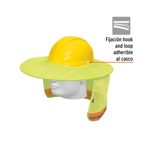 Protector Solar para Cascos Truper 100354 Verde
