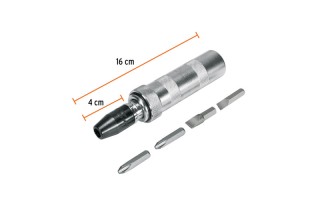 Destornillador de Impacto Truper 101176 3/8'' 4pzs Destornillador de Impacto Truper 101176 3/8'' 4pzs