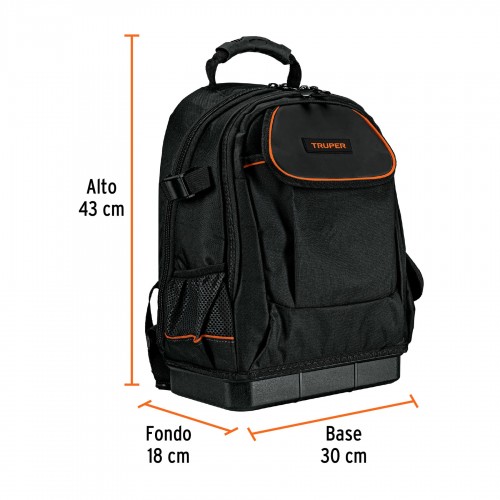 Mochila para Herramientas Truper 101375 13" Base Rígida