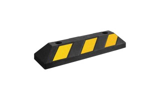 Tope de Estacionamiento Truper 55cm Negro y Amarillo Tope de Estacionamiento Truper 55cm Negro y Amarillo