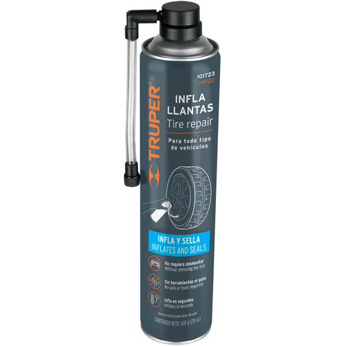 Sellador de Llantas Truper 101723 Aerosol 550g