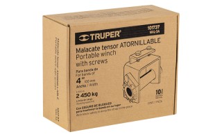 Catraca para Cinta Truper 101737 100mm 2450kg Catraca para Cinta Truper 101737 100mm 2450kg