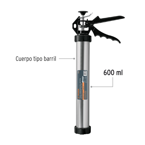 Calafateadora Truper 101931 Aluminio 600ml