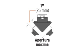 Prensas para Esquina Truper 102234 1'' 25mm x2u Prensas para Esquina Truper 102234 1'' 25mm x2u