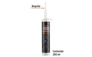 Adhesivo de Montaje Truper Adiós Clavos 102280 420g Adhesivo de Montaje Truper Adiós Clavos 102280 420g