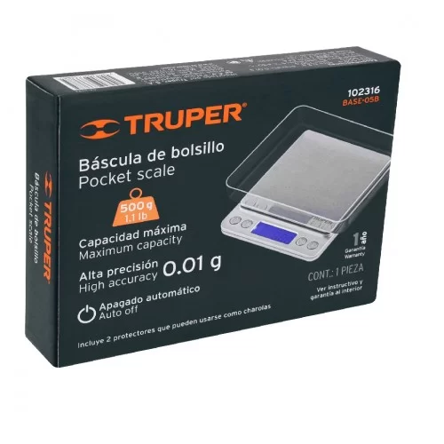 Balanza discount digital truper