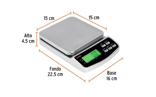 Balanza Digital Truper 102317 3kg Balanza Digital Truper 102317 3kg