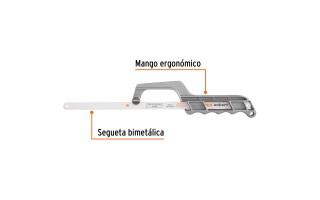 Arco de Sierra para Metales Truper 10236 Mini 12"