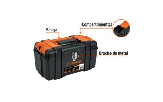 Caja de Herramientas Truper 102434 Plástico 17'' Caja de Herramientas Truper 102434 Plástico 17''
