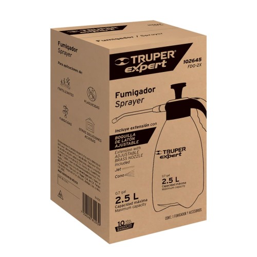 Fumigador Pulverizador Truper Expert 102645 2,5L