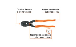 Corta Pernos y Varillas Truper 103114 8'' 20cm