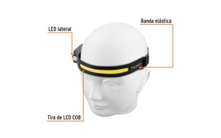 Linterna para Cabeza Truper 103117 350lm LED Recargable Linterna para Cabeza Truper 103117 350lm LED Recargable