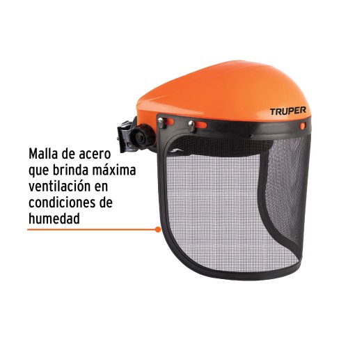 Protector Facial Truper 103141 Malla Negro