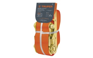 Cinta de Amarre con Catraca Truper 10314 100mm 9m 7500kg Cinta de Amarre con Catraca Truper 10314 100mm 9m 7500kg