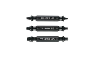 Puntas Extractoras de Tornillos Truper 103311 3pzs Puntas Extractoras de Tornillos Truper 103311 3pzs