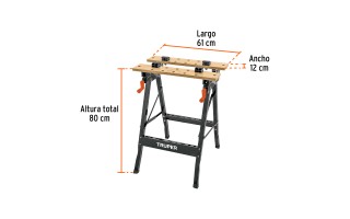 Banco de Trabajo Truper 103318 100kg 60x24x80cm Banco de Trabajo Truper 103318 100kg 60x24x80cm