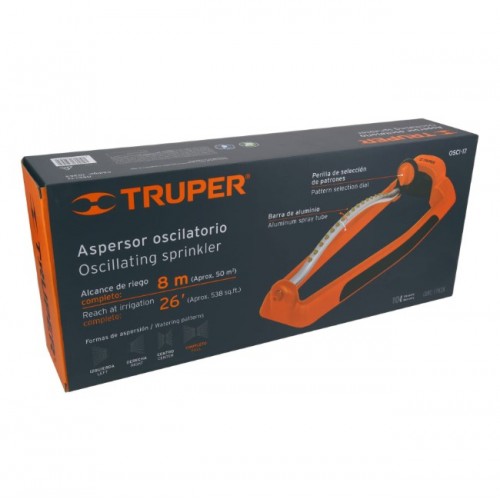 Regador Truper 10363 Oscilante Regulable