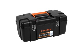 Caja de Herramientas Truper 10380 20" Plastico Negro Caja de Herramientas Truper 10380 20" Plastico Negro