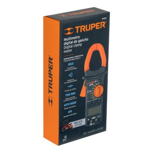 Pinza Amperimetrica Truper 10404 1000A 1000V