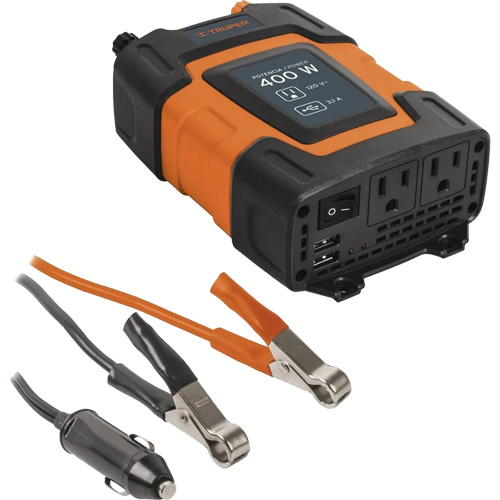 Inversor de Corriente Truper 10449 12V < 110V 400W