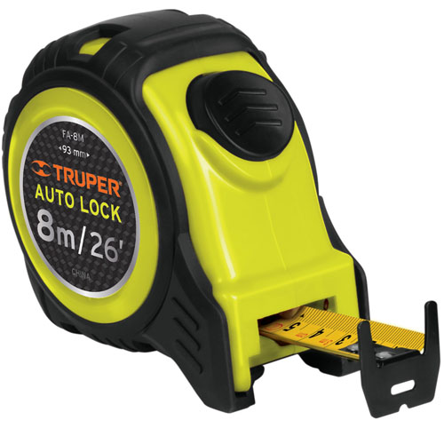 Cinta Métrica Truper Auto-Lock 10749 8m