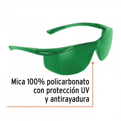 Anteojos de Protección Truper Ultralite 10820 Verde