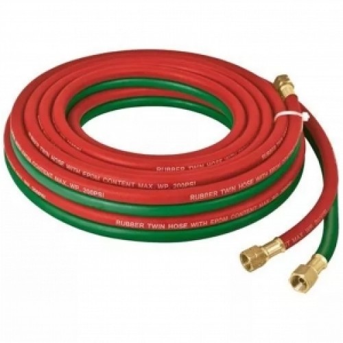 Manguera p/ Oxiacetileno Truper 10885 300psi 7,5m Rojo Verde