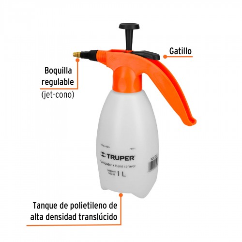 Fumigador Pulverizador Truper 10929 1L