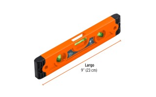 Nivel Torpedo Magnético Truper 11223 9'' 23cm 3 burbujas Nivel Torpedo Magnético Truper 11223 9'' 23cm 3 burbujas