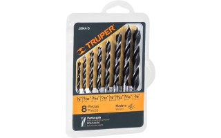 Mechas para Madera Truper 11338 8pzs 1/8"-3/8" Mechas para Madera Truper 11338 8pzs 1/8"-3/8"