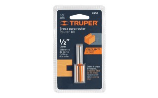 Fresa Truper 11456 1/2"x1" Fresa Truper 11456 1/2"x1"