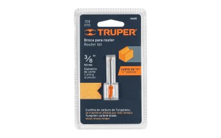Fresa Truper 11465 3/8''x1/2'' Fresa Truper 11465 3/8''x1/2''