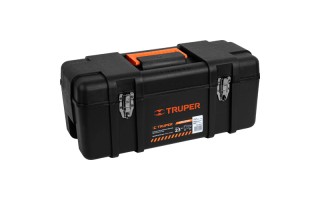 Caja de Herramientas Truper 11506 23" Plastico Negro Caja de Herramientas Truper 11506 23" Plastico Negro