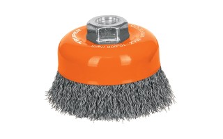 Cepillo de Acero Truper 11532 Copa Ondulado 4"  Cepillo de Acero Truper 11532 Copa Ondulado 4"