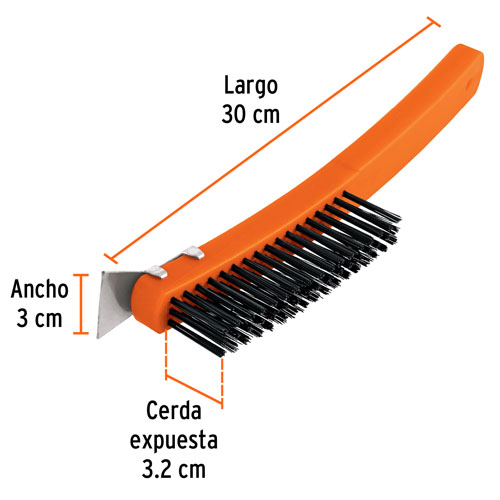 Cepillo de Acero Truper 11539 con Espátula