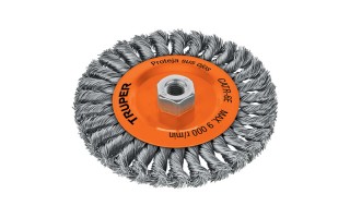 Cepillo de Acero Truper 11597 Plato Trenzado 6'' Cepillo de Acero Truper 11597 Plato Trenzado 6''
