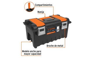 Caja de Herramientas Truper 11812 Plástico 56cm Caja de Herramientas Truper 11812 Plástico 56cm