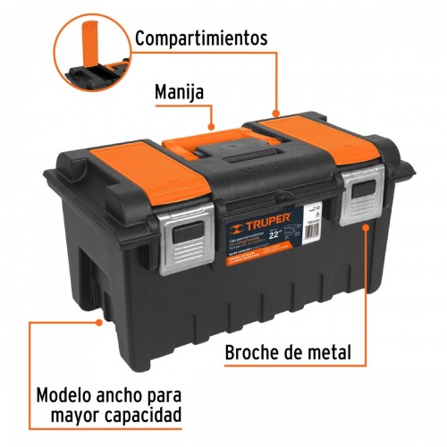 Caja de Herramientas Truper 11812 Plástico 56cm